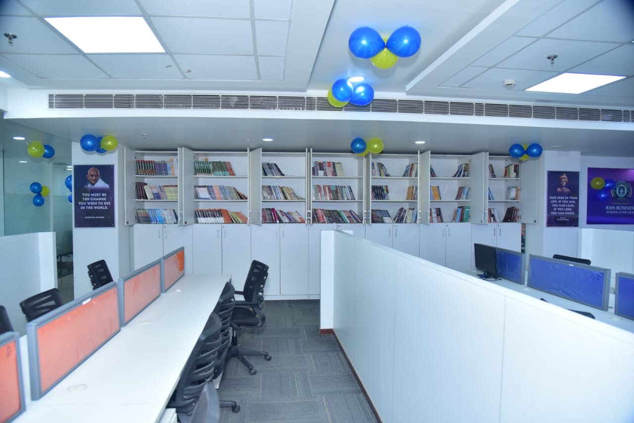 library Rms business school gurugram