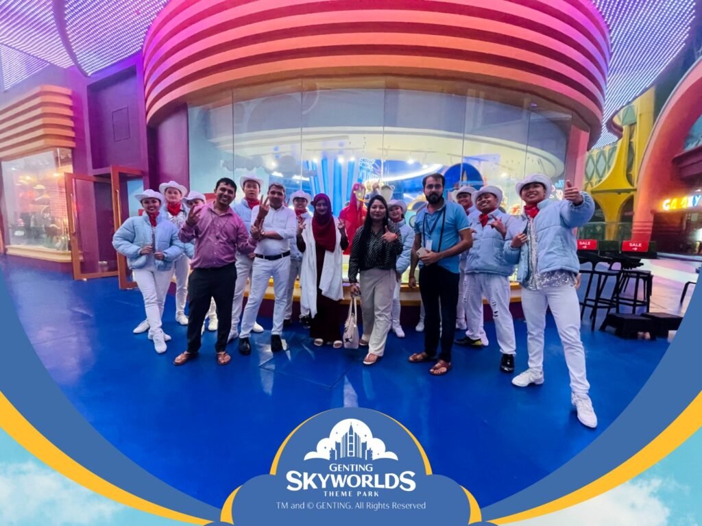 skyworlds event image of rms business school students